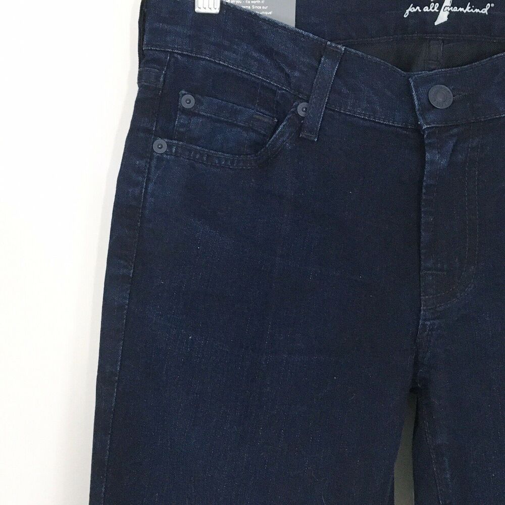 7 For All Mankind Bling Crystal Pocket Bootcut Jeans in Rustic Canyon NWT Sz 28 - Picture 13 of 16